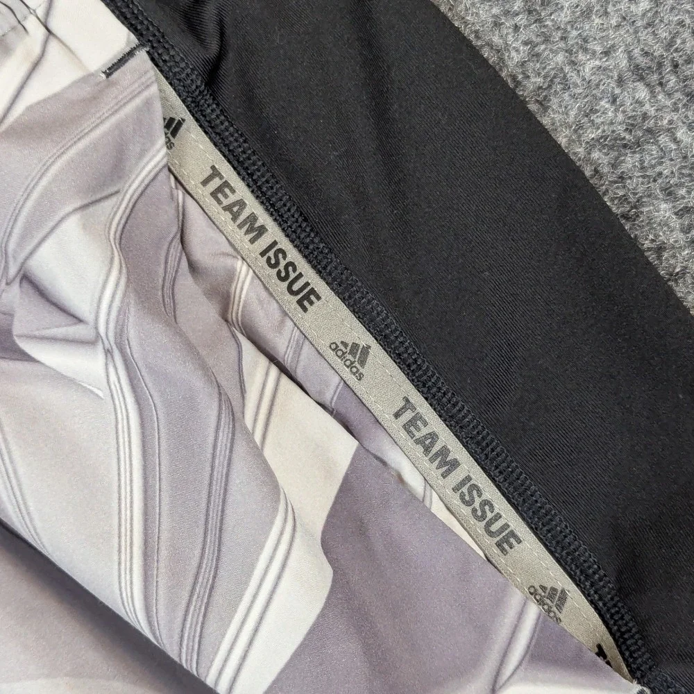 Adidas Team Issue Sample Geometric Prism Shorts Lot of 2 Mens Medium Blue Grey
